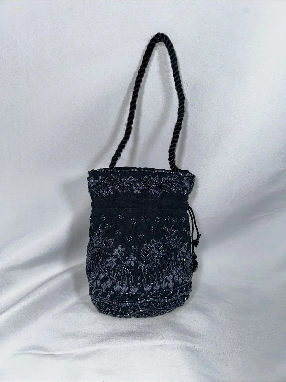 Vintage The Limited Handmade Beaded Formal Bag / Evening Pouch / Potli